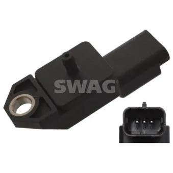 Capteur, pression du tuyau d'admission SWAG 62 94 5935