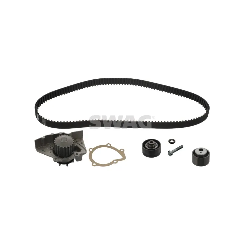 Pompe à eau + kit de courroie de distribution SWAG 62 94 6412