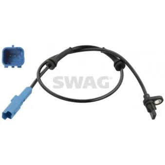 Capteur, vitesse de roue SWAG 64 10 6324