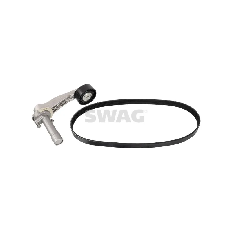 Jeu de courroies trapézoïdales à nervures SWAG 64 10 7424