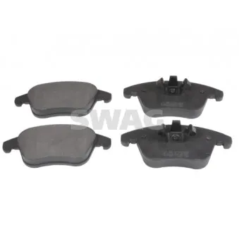 Jeu de 4 plaquettes de frein avant SWAG