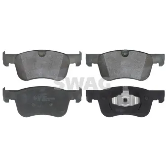 Jeu de 4 plaquettes de frein avant SWAG