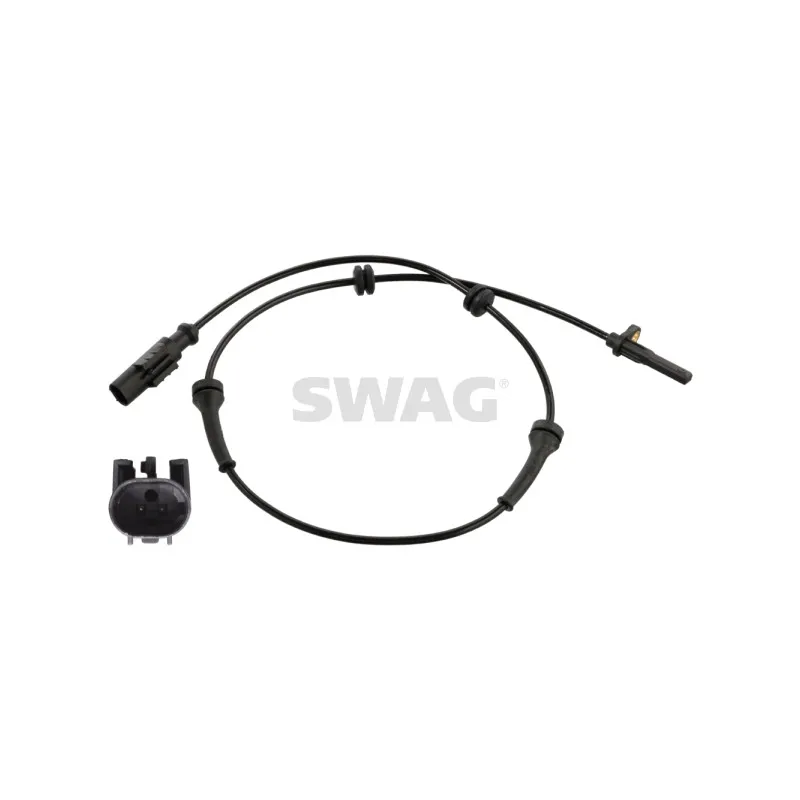Capteur, vitesse de roue arrière gauche SWAG 70 10 6762