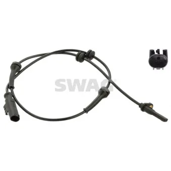 Capteur, vitesse de roue arrière droit SWAG
