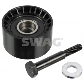 Poulie renvoi/transmission, courroie de distribution SWAG 70 92 3654