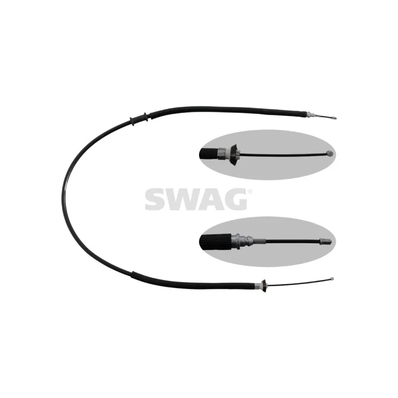 Tirette à câble, frein de stationnement SWAG 70 94 9619