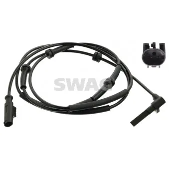 Capteur, vitesse de roue avant gauche SWAG