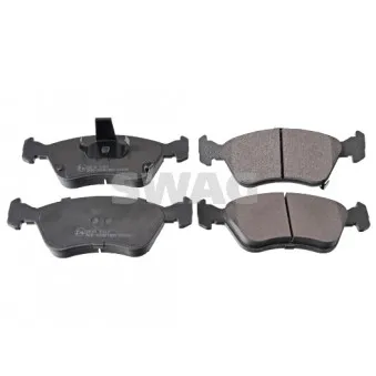 Jeu de 4 plaquettes de frein avant SWAG