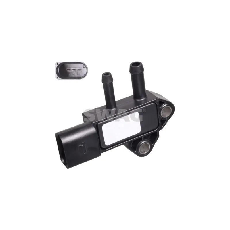Capteur, pression des gaz échappement SWAG 83 10 1105