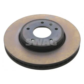 Jeu de 2 disques de frein avant SWAG