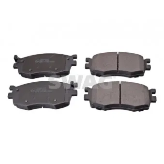 Jeu de 4 plaquettes de frein avant SWAG 90 91 6699