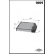 Filtre, air de l'habitacle MECAFILTER CKR7120 - Visuel 2