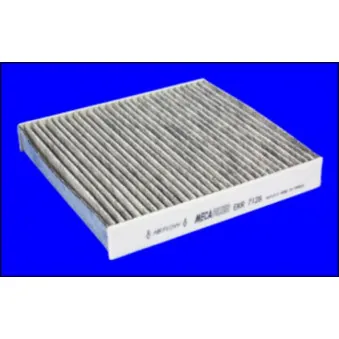 Filtre, air de l'habitacle MECAFILTER EKR7128