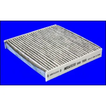 Filtre, air de l'habitacle MECAFILTER EKR7222