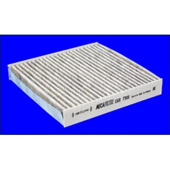 Filtre, air de l'habitacle MECAFILTER EKR7308