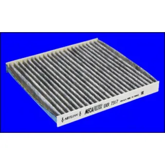 Filtre, air de l'habitacle MECAFILTER EKR7317