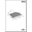 Filtre, air de l'habitacle MECAFILTER EKR7331 - Visuel 2
