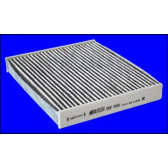 Filtre, air de l'habitacle MECAFILTER EKR7340