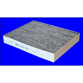 Filtre, air de l'habitacle MECAFILTER EKR7351