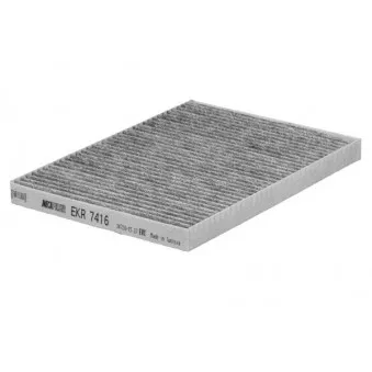 Filtre, air de l'habitacle MECAFILTER EKR7416