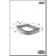 Filtre à air MECAFILTER EL3756 - Visuel 2