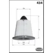 Filtre à air MECAFILTER EL3870 - Visuel 2