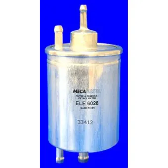 Filtre à carburant MECAFILTER ELE6028