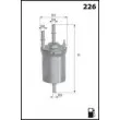 Filtre à carburant MECAFILTER ELE6101 - Visuel 2