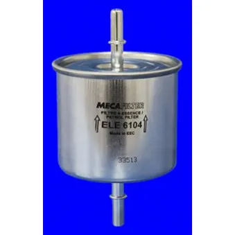 Filtre à carburant MECAFILTER ELE6104