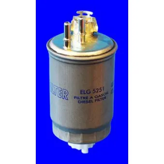 Filtre à carburant MECAFILTER ELG5251