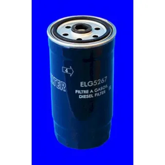 Filtre à carburant MECAFILTER ELG5267