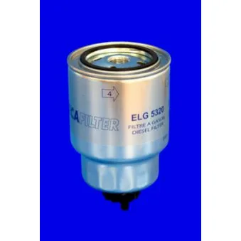 Filtre à carburant MECAFILTER ELG5320