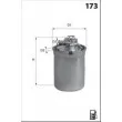 Filtre à carburant MECAFILTER ELG5330 - Visuel 2