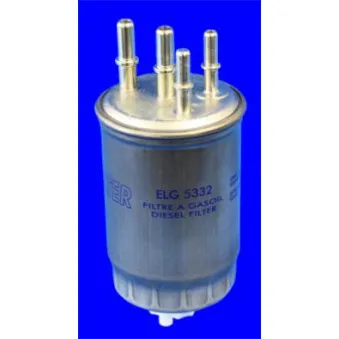 Filtre à carburant MECAFILTER ELG5332