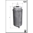 Filtre à carburant MECAFILTER ELG5429 - Visuel 2