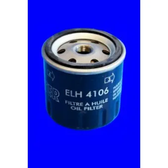 Filtre à huile MECAFILTER ELH4106