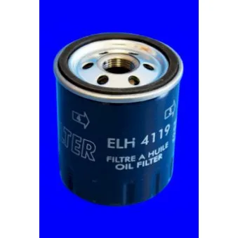 Filtre à huile MECAFILTER ELH4119