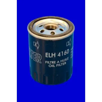 Filtre à huile MECAFILTER ELH4160