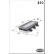 Filtre à air MECAFILTER ELP3726 - Visuel 2