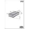 Filtre à air MECAFILTER ELP3884 - Visuel 2