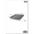 Filtre à air MECAFILTER ELP9125 - Visuel 2