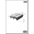 Filtre à air MECAFILTER ELP9205 - Visuel 2