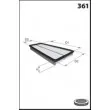 Filtre à air MECAFILTER ELP9215 - Visuel 2