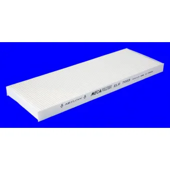 Filtre, air de l'habitacle MECAFILTER ELR7003
