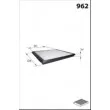 Filtre, air de l'habitacle MECAFILTER ELR7093 - Visuel 2