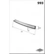 Filtre, air de l'habitacle MECAFILTER ELR7098 - Visuel 2