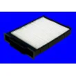 Filtre, air de l'habitacle MECAFILTER ELR7124 - Visuel 1