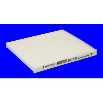 Filtre, air de l'habitacle MECAFILTER ELR7143