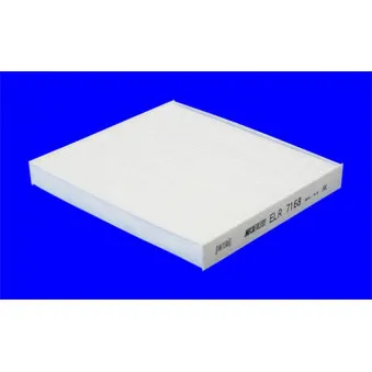 Filtre, air de l'habitacle MECAFILTER ELR7168
