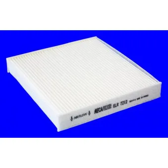 Filtre, air de l'habitacle MECAFILTER ELR7212